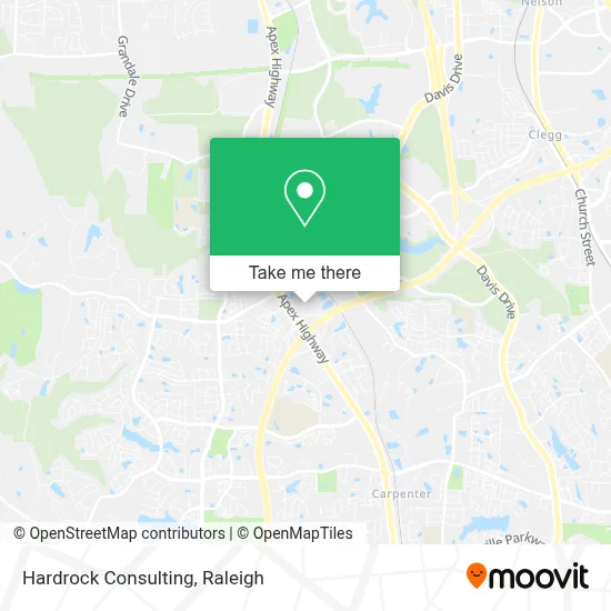 Hardrock Consulting map