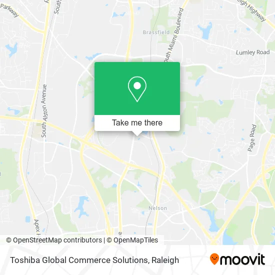 Toshiba Global Commerce Solutions map