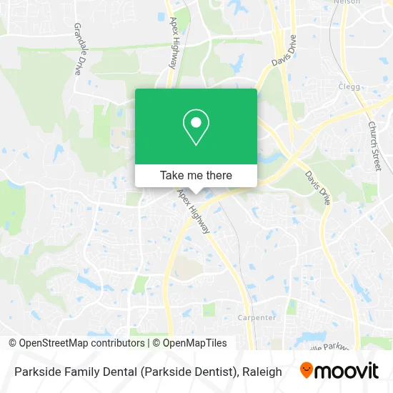 Parkside Family Dental (Parkside Dentist) map