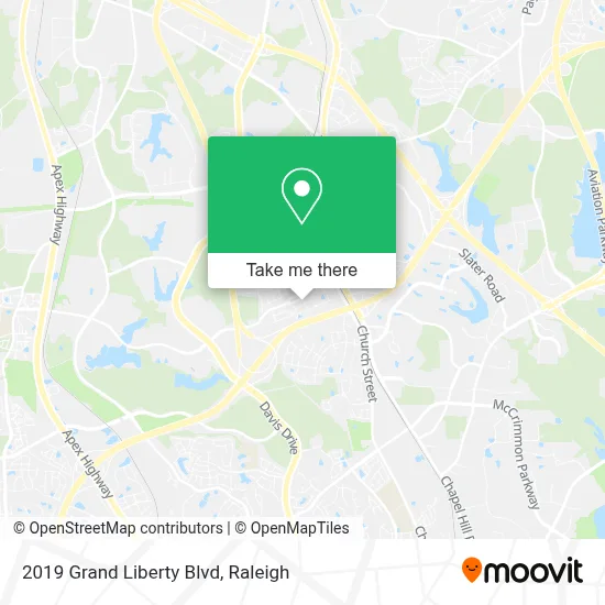 2019 Grand Liberty Blvd map
