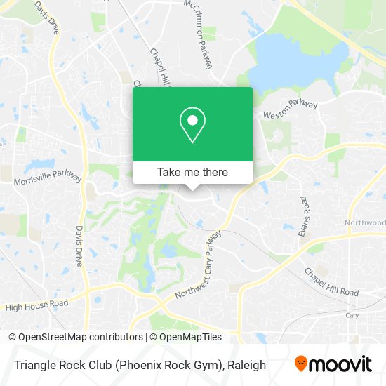 Triangle Rock Club (Phoenix Rock Gym) map