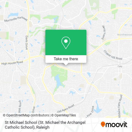 St Michael School (St. Michael the Archangel Catholic School) map
