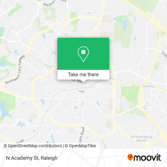 Mapa de N Academy St