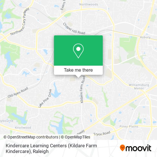 Kindercare Learning Centers (Kildare Farm Kindercare) map