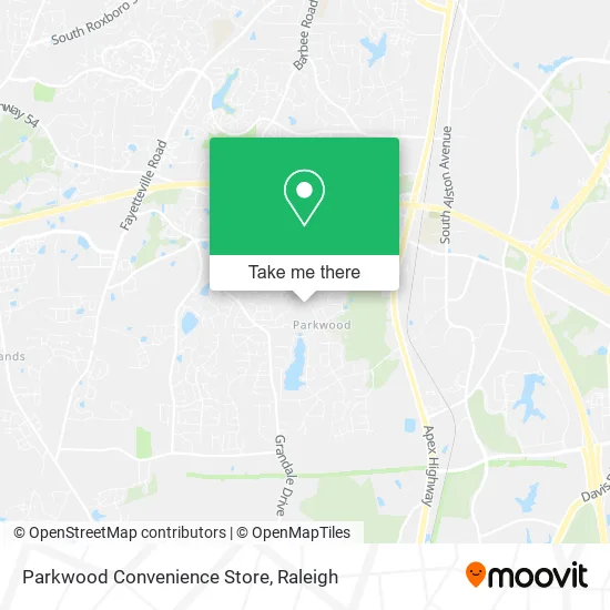Parkwood Convenience Store map