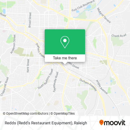 Redds (Redd's Restaurant Equipment) map