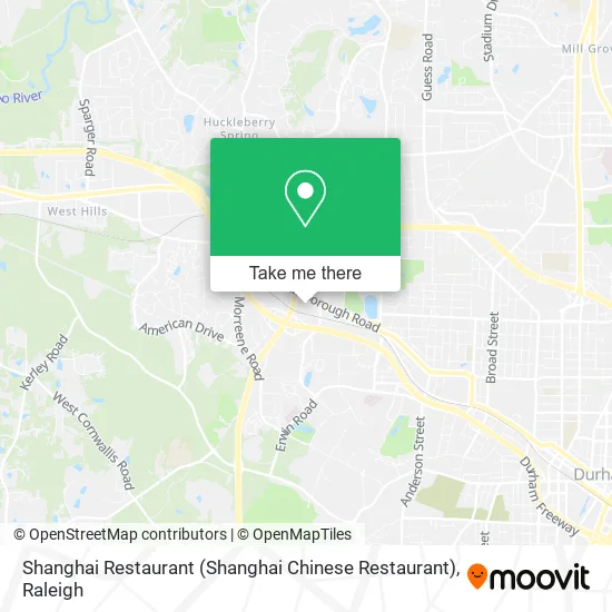 Shanghai Restaurant (Shanghai Chinese Restaurant) map