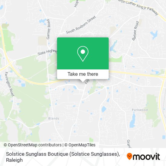 Solstice Sunglass Boutique (Solstice Sunglasses) map