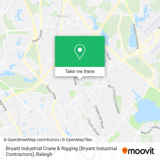 Bryant Industrial Crane & Rigging (Bryant Industrial Contractors) map