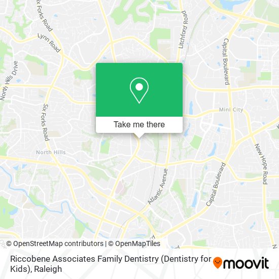 Riccobene Associates Family Dentistry (Dentistry for Kids) map