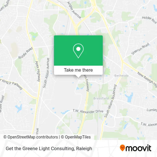 Get the Greene Light Consulting map