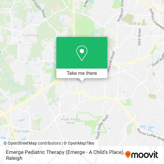 Emerge Pediatric Therapy (Emerge - A Child's Place) map