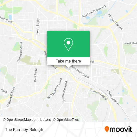 The Ramsey map