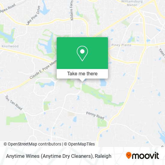 Mapa de Anytime Wines (Anytime Dry Cleaners)