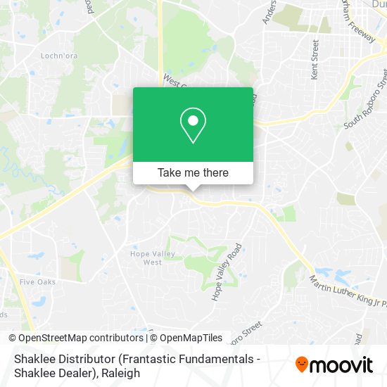 Shaklee Distributor (Frantastic Fundamentals - Shaklee Dealer) map