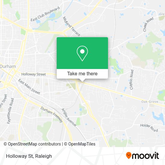 Mapa de Holloway St