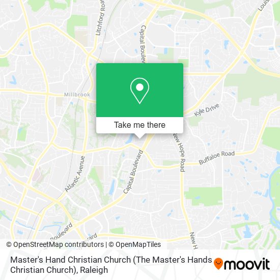 Master's Hand Christian Church (The Master's Hands Christian Church) map