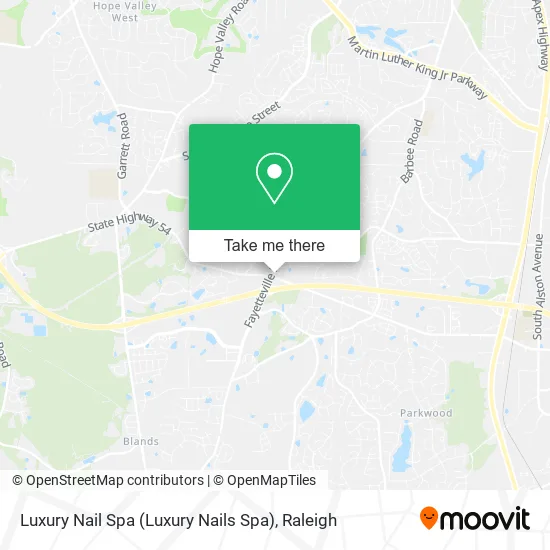 Luxury Nail Spa (Luxury Nails Spa) map