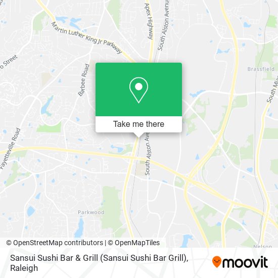 Sansui Sushi Bar & Grill map