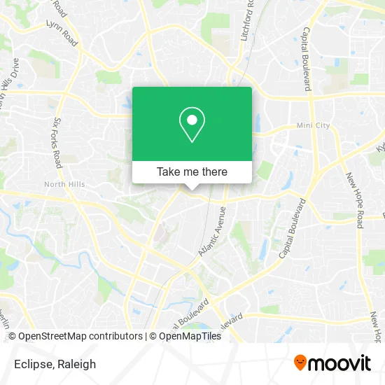 Eclipse map