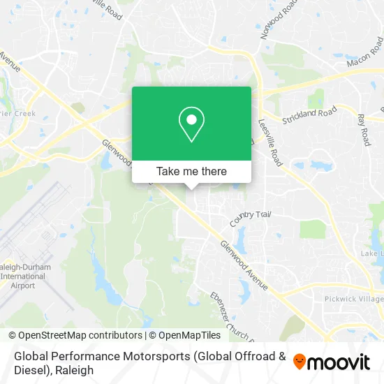 Global Performance Motorsports (Global Offroad & Diesel) map