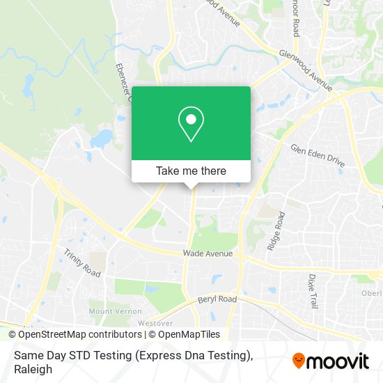 Same Day STD Testing (Express Dna Testing) map
