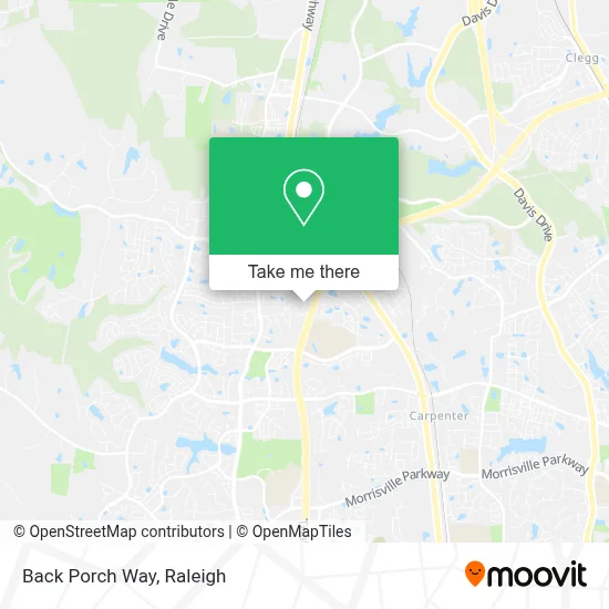 Back Porch Way map