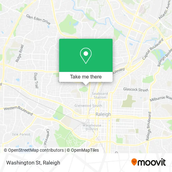 Mapa de Washington St