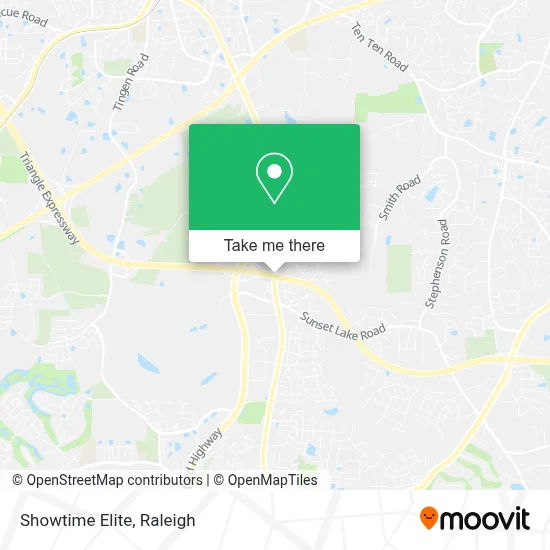 Showtime Elite map
