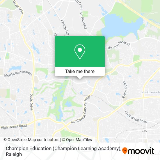 Champion Education (Champion Learning Academy) map