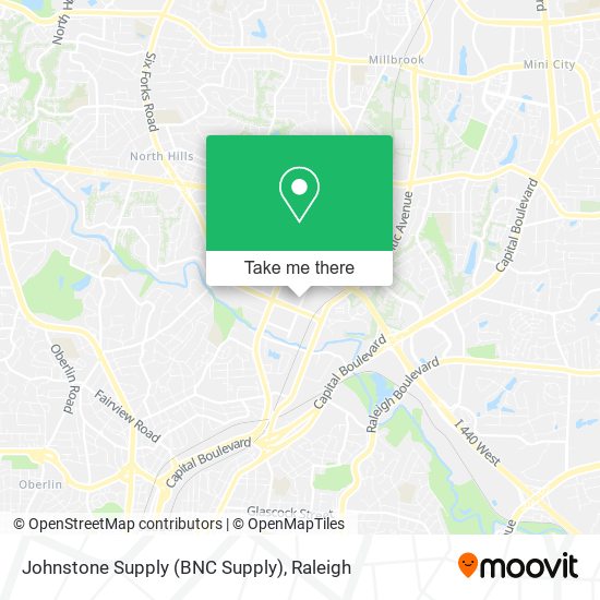 Johnstone Supply (BNC Supply) map