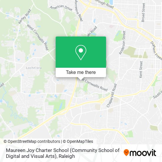 Mapa de Maureen Joy Charter School (Community School of Digital and Visual Arts)