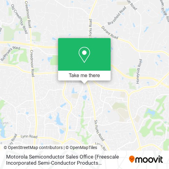 Motorola Semiconductor Sales Office (Freescale Incorporated Semi-Conductor Products Division / Sales) map