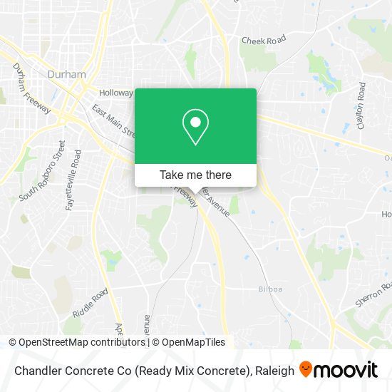 Chandler Concrete Co (Ready Mix Concrete) map
