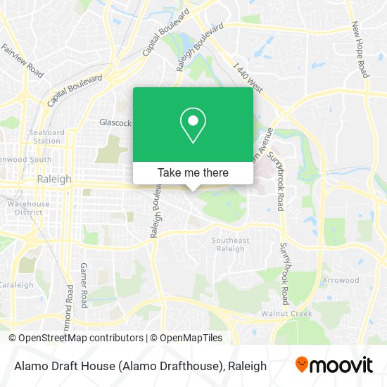 Mapa de Alamo Draft House (Alamo Drafthouse)