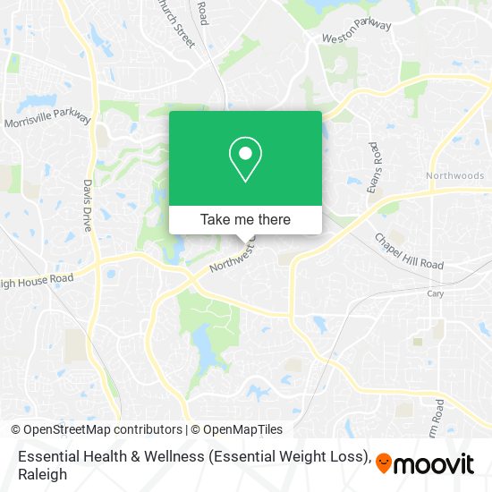 Mapa de Essential Health & Wellness (Essential Weight Loss)
