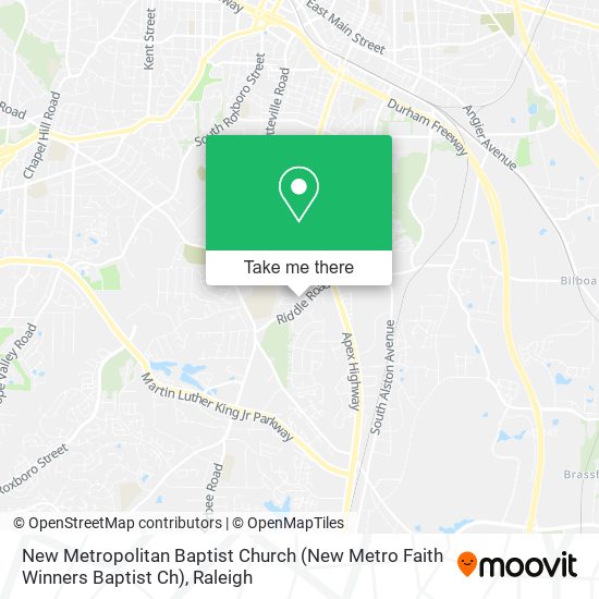 New Metropolitan Baptist Church (New Metro Faith Winners Baptist Ch) map