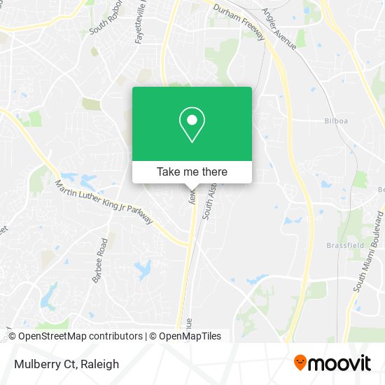 Mapa de Mulberry Ct