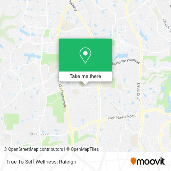 True To Self Wellness map
