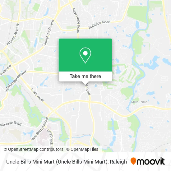 Uncle Bill's Mini Mart (Uncle Bills Mini Mart) map