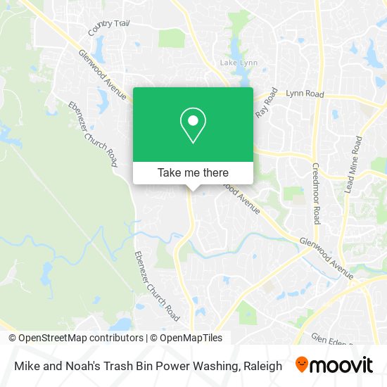 Mapa de Mike and Noah's Trash Bin Power Washing