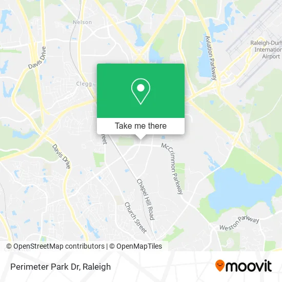 Perimeter Park Dr map