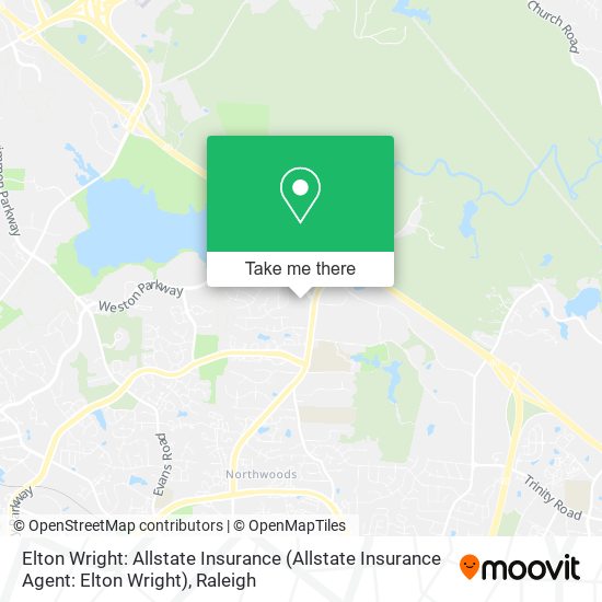 Mapa de Elton Wright: Allstate Insurance