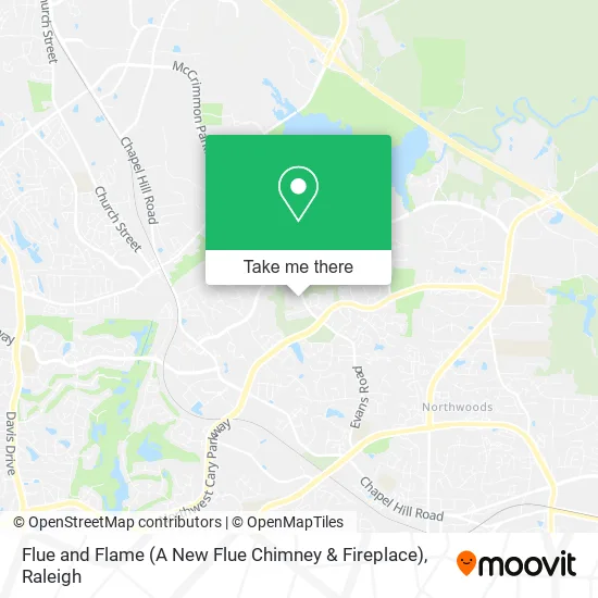 Flue and Flame (A New Flue Chimney & Fireplace) map