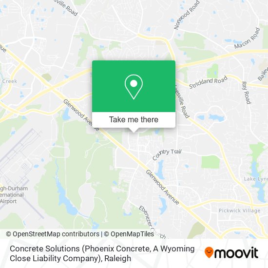 Concrete Solutions (Phoenix Concrete, A Wyoming Close Liability Company) map