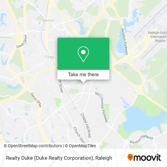 Realty Duke (Duke Realty Corporation) map