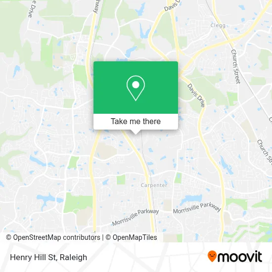 Henry Hill St map