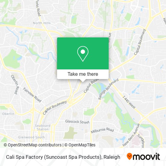 Mapa de Cali Spa Factory (Suncoast Spa Products)