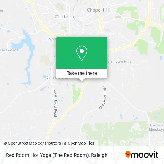 Red Room Hot Yoga (The Red Room) map