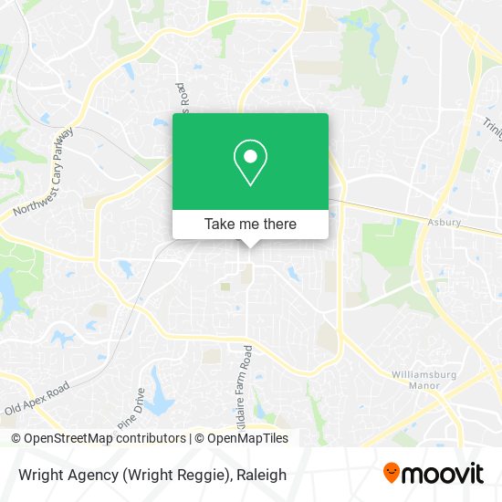 Wright Agency (Wright Reggie) map